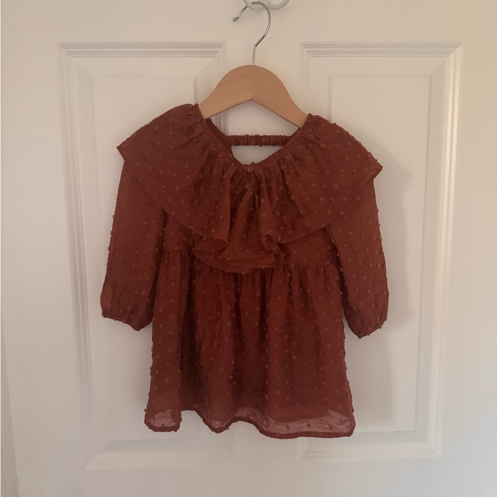 NWT CLAUDETTE DRESS IN BERRY BY NORALEE Size 18m